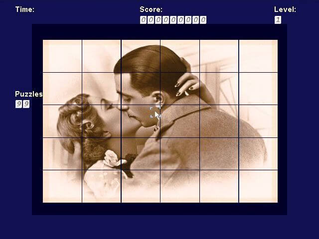 2D 3D Puzzle Dreamy Kiss