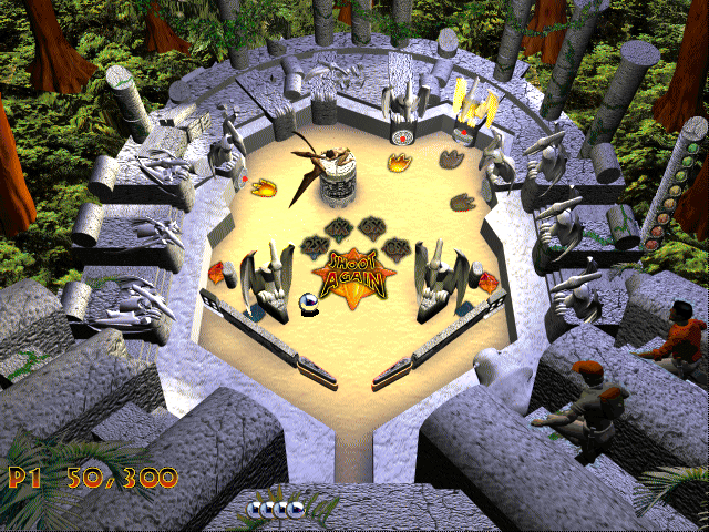 3-D Ultra Pinball: The Lost Continent