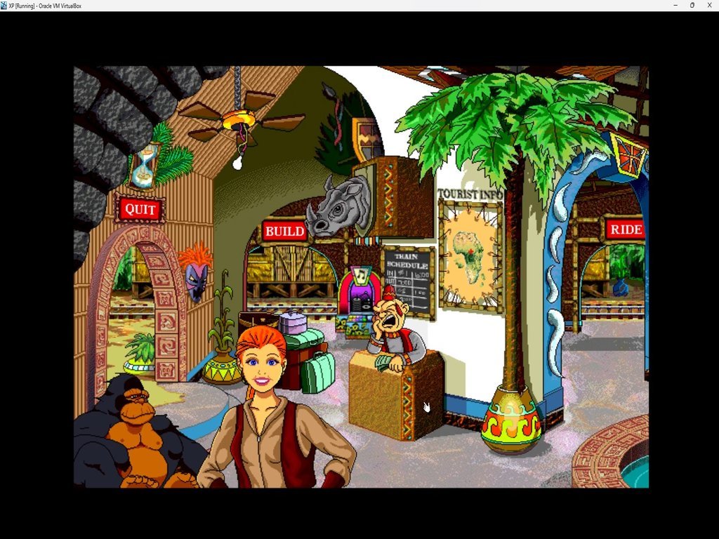 3D Jungle Train