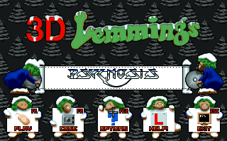 3D Lemmings Winterland