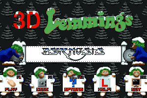 3D Lemmings Winterland