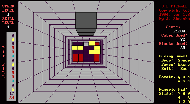 3D Pitfall