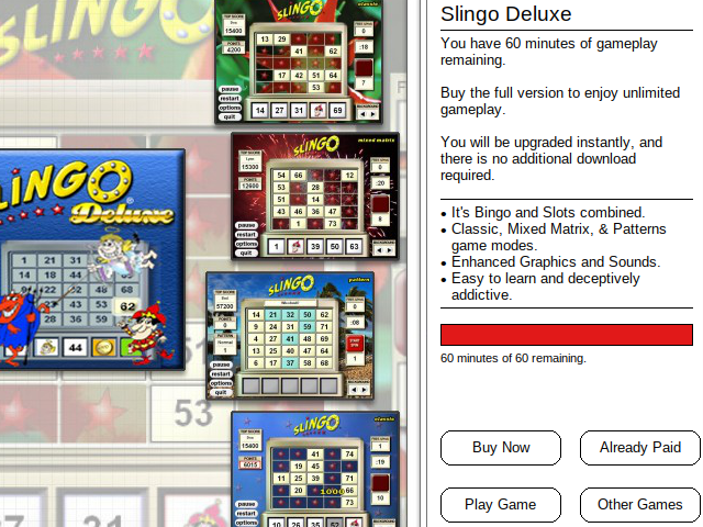 5 Cards Slingo Deluxe
