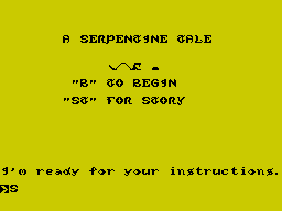 A Serpentine Tale