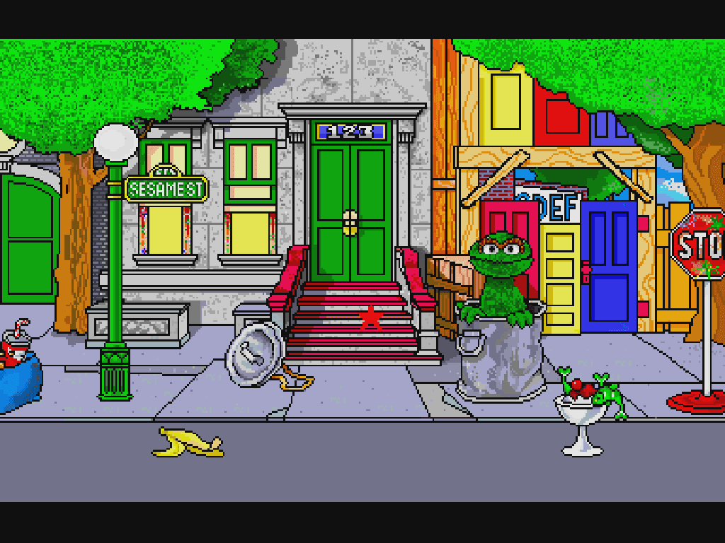 A Visit to Sesame Street: Letters