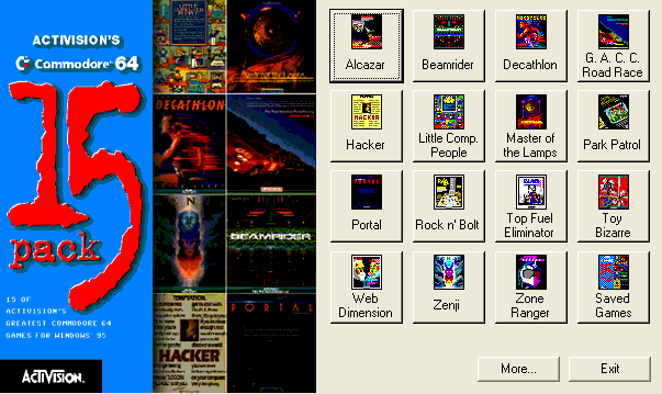 Activision's Commodore 64 15 Pack