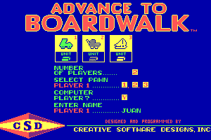 Advance to Boardwalk