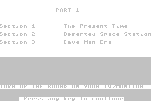 Adventure in Time and Space