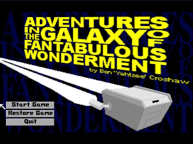 Adventures in the Galaxy of Fantabulous Wonderment