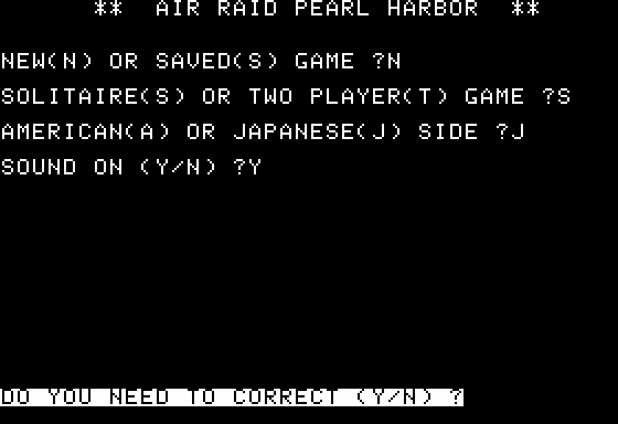 Air Raid Pearl Harbor