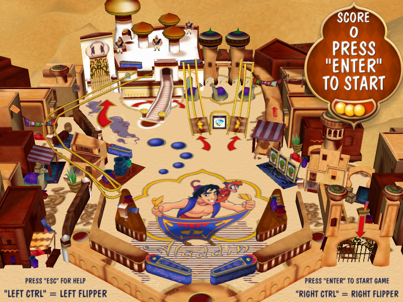 Aladdin Pinball