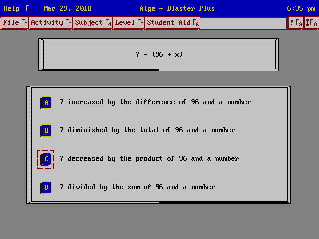 Alge-Blaster Plus!