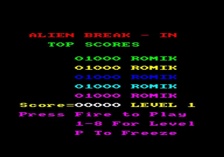 Alien Break-In
