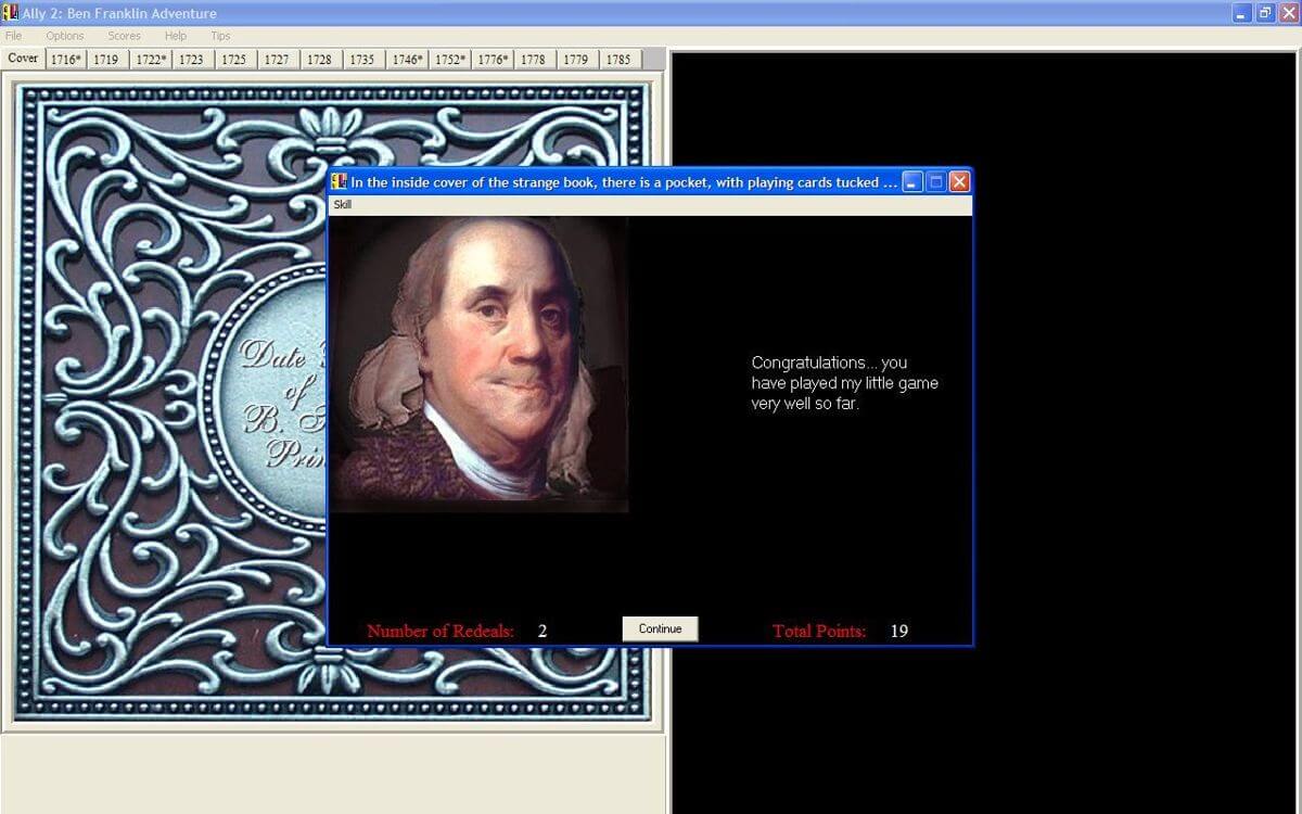 Ally 2: Ben Franklin Adventure