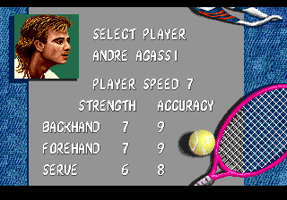 Andre Agassi Tennis