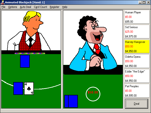Animated Blackjack
