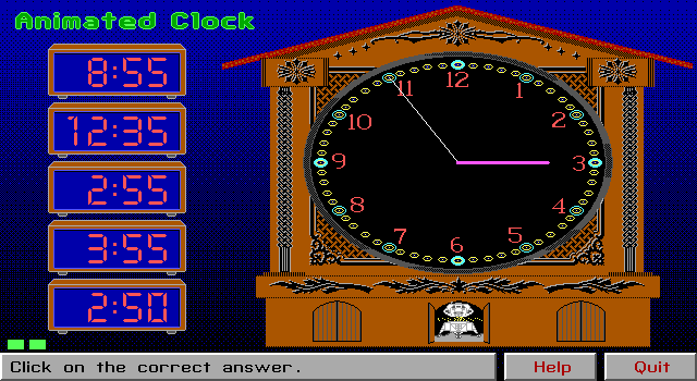 Animated Clock