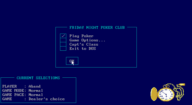Ante-Up at the Friday Night Poker Club