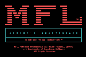 Armchair Quarterback