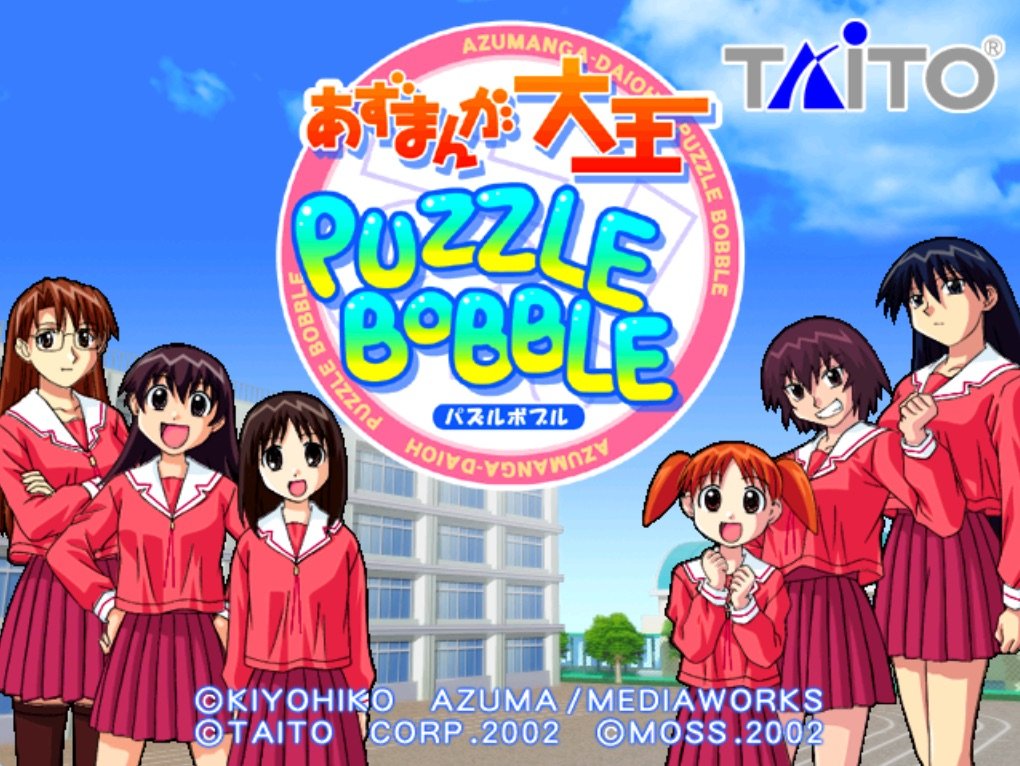 Azumanga Daioh Puzzle Bobble