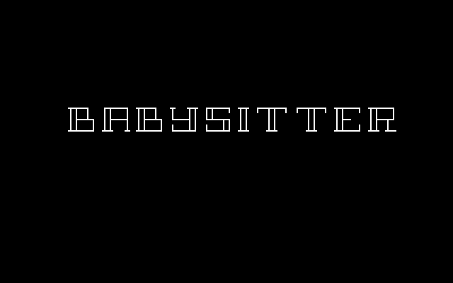Babysitter 1: The Night His Parents Went Out