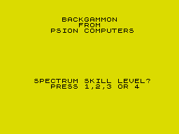 Backgammon