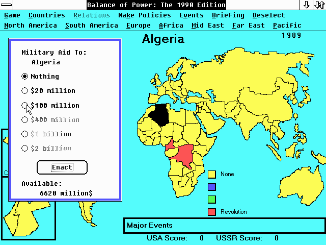 Balance of Power: The 1990 Edition