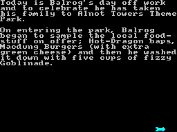 Balrog's Day Out
