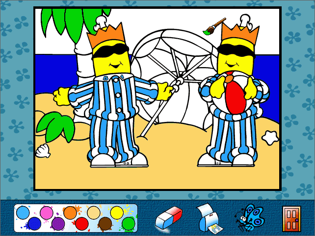 Bananas in Pyjamas: Paint and Print
