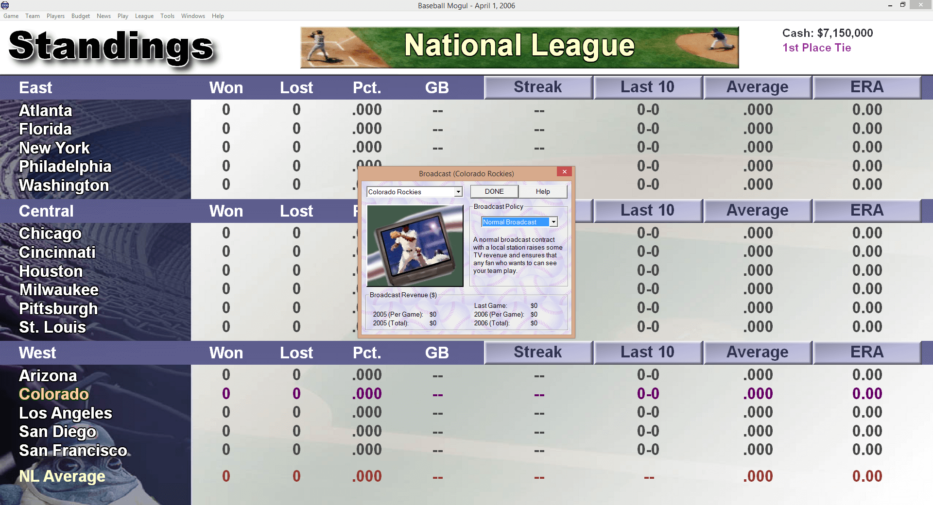 Baseball Mogul 2006