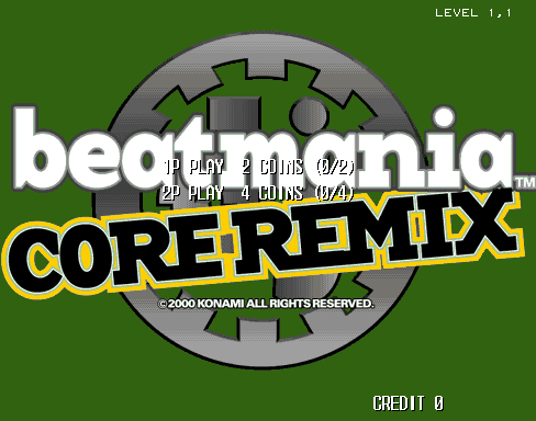 beatmania CORE REMIX