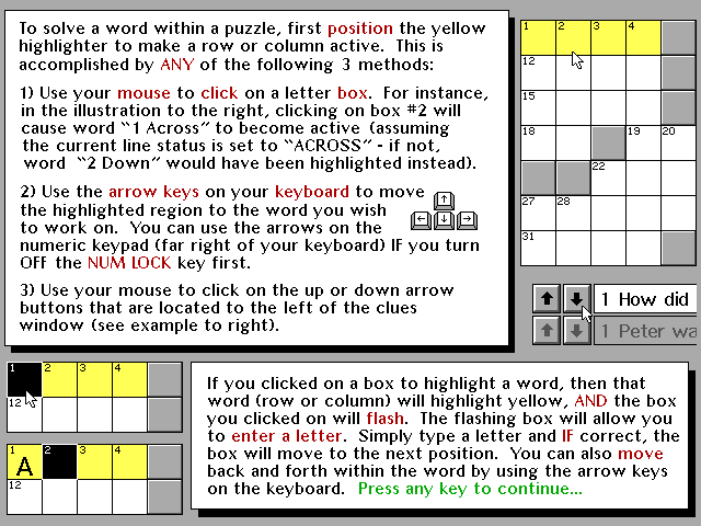 Bible Crossword Puzzles