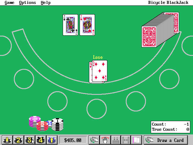 Bicycle Blackjack