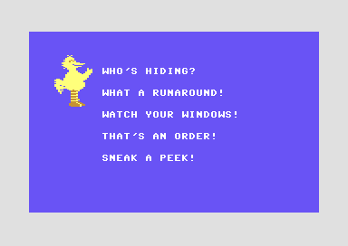 Big Bird's Funhouse