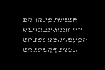 Big Bird's Special Delivery