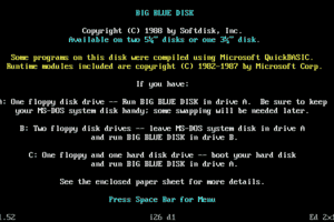Big Blue Disk #26