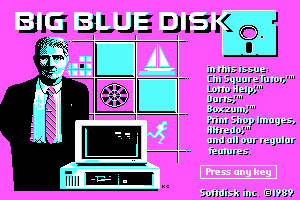 Big Blue Disk #32