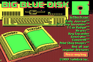 Big Blue Disk #33