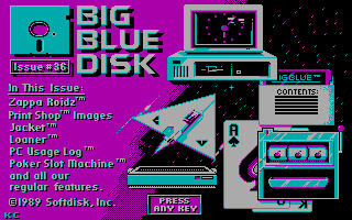 Big Blue Disk #36