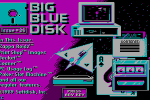 Big Blue Disk #36