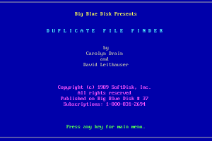 Big Blue Disk #37