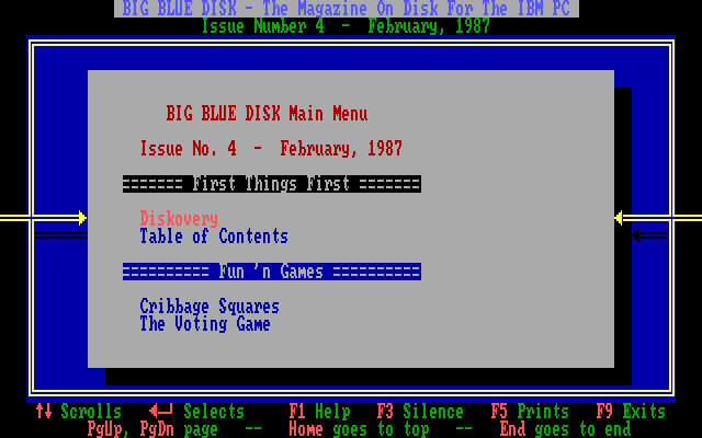Big Blue Disk #4