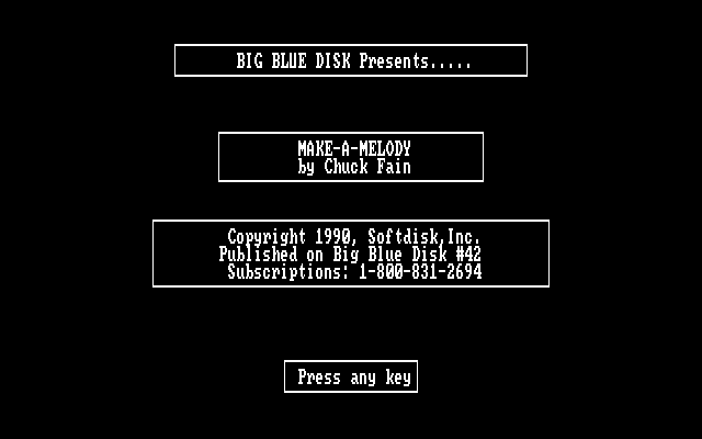 Big Blue Disk #42