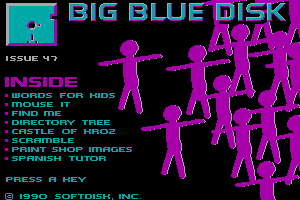 Big Blue Disk #47