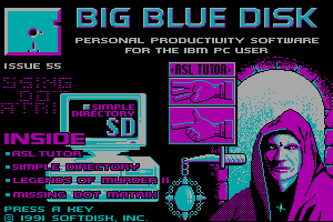 Big Blue Disk #55