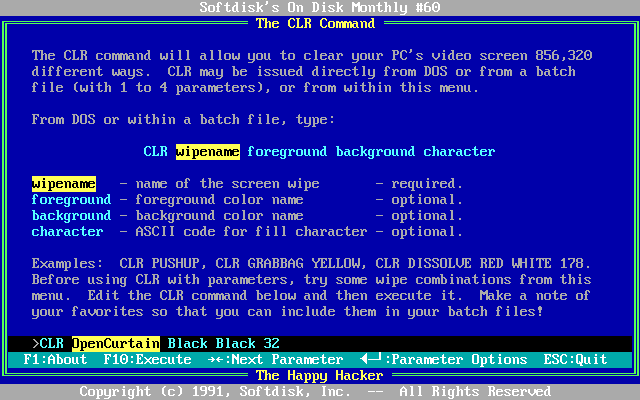 Big Blue Disk #60