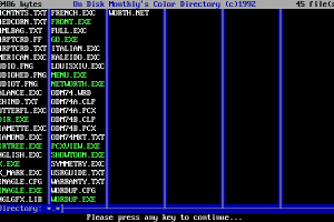 Big Blue Disk #74