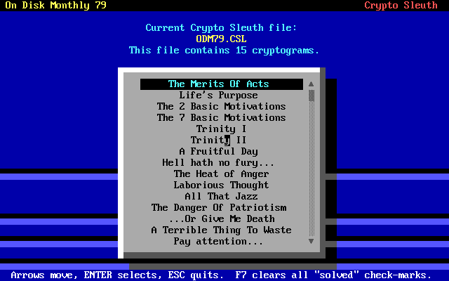 Big Blue Disk #79