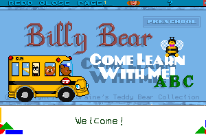 Billy Bear Come Learn with Me ...123 & ABC