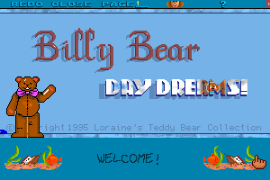 Billy Bear ...Day Dreams & Night Dreams